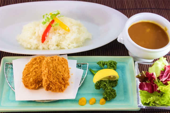 ヒレカツカレー